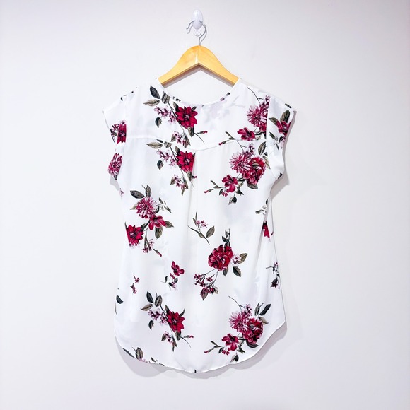 REITMANS White floral flowy blouse | Feminine casual | Medium - Picture 7 of 7